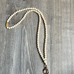 New! Wooden Bead Lanyard